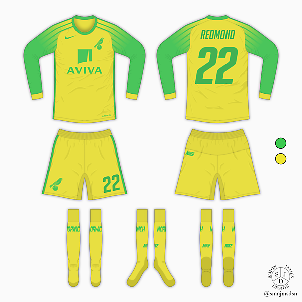 Norwich City Home Kit - Nike