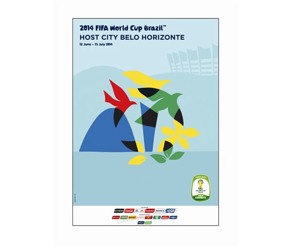 FIFA World Cup 2014 Brazil Host City Posters