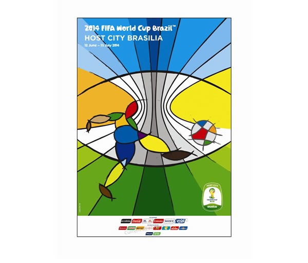 FIFA World Cup 2014 Brazil Host City Posters
