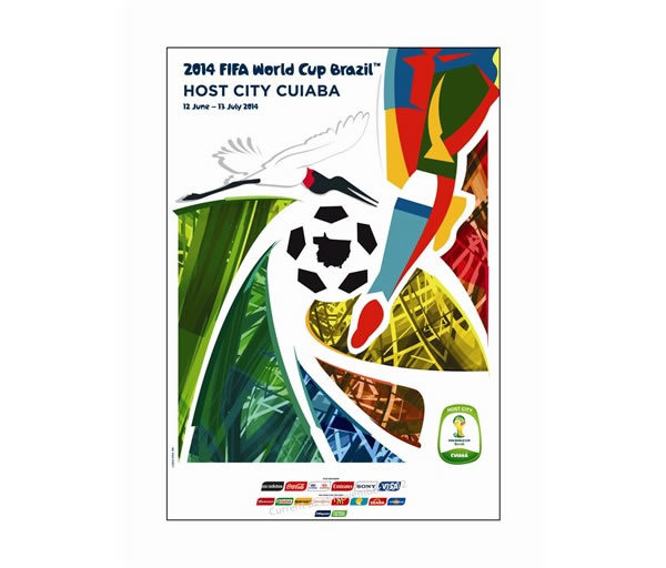 FIFA World Cup 2014 Brazil Host City Posters
