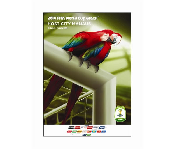 FIFA World Cup 2014 Brazil Host City Posters