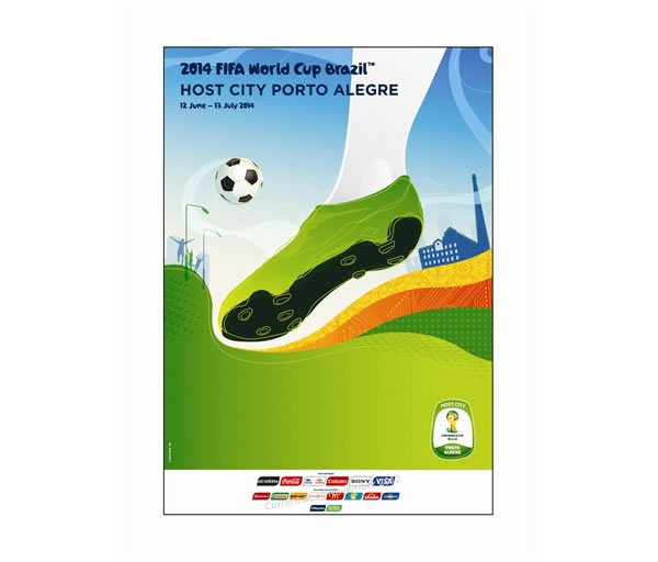 FIFA World Cup 2014 Brazil Host City Posters