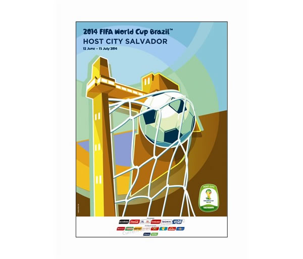 FIFA World Cup 2014 Brazil Host City Posters