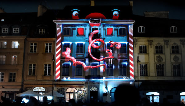 Coca Cola - 3D projection - EURO 2012