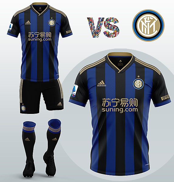 Inter Milan Home Kit With Adidas Concept 2020 21