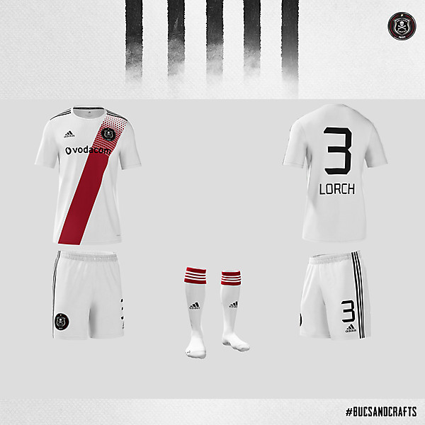Orlando Pirates Adidas Away Kit 2020 21