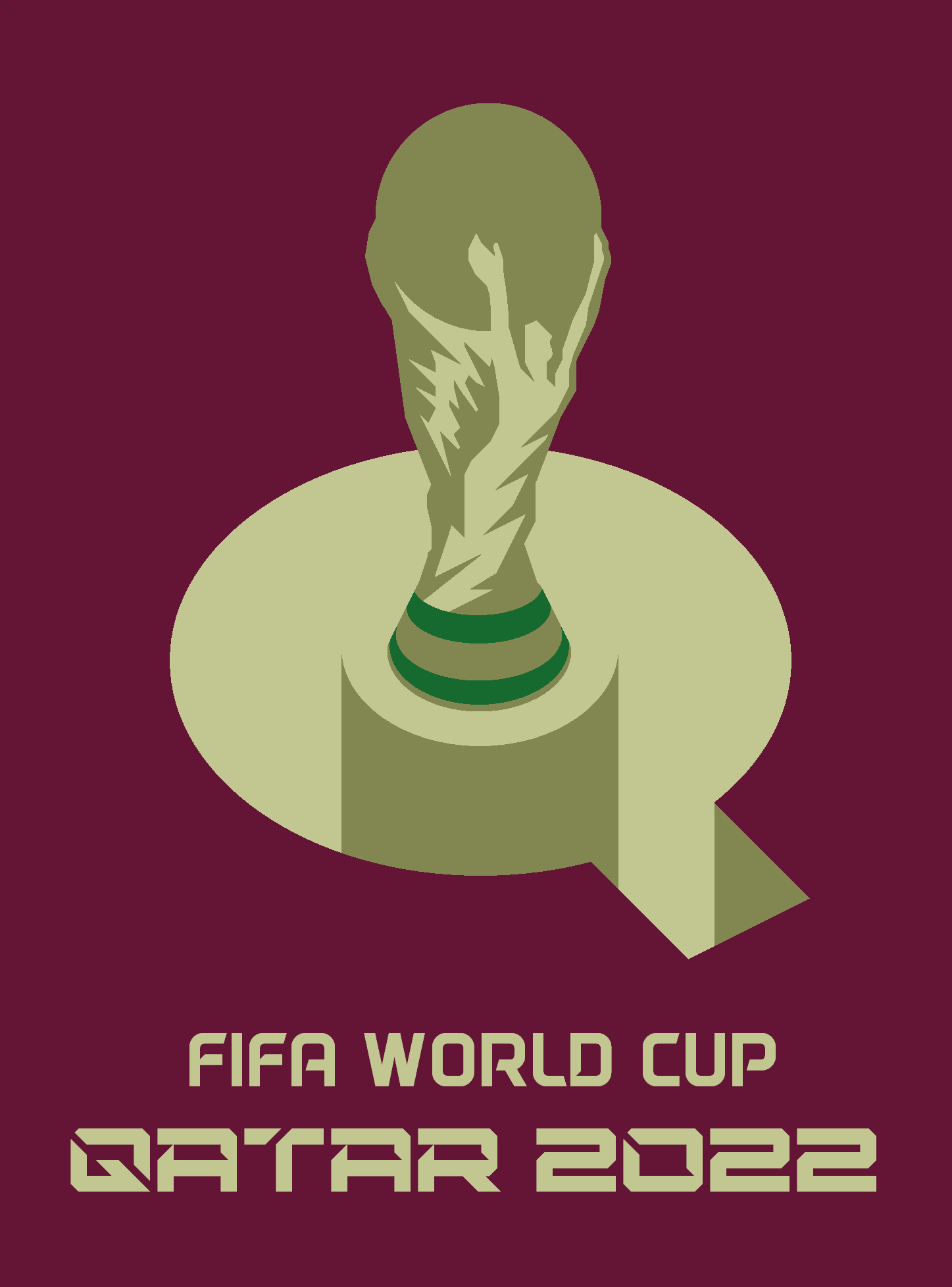 Qatar 2022 World Cup Logo Concept