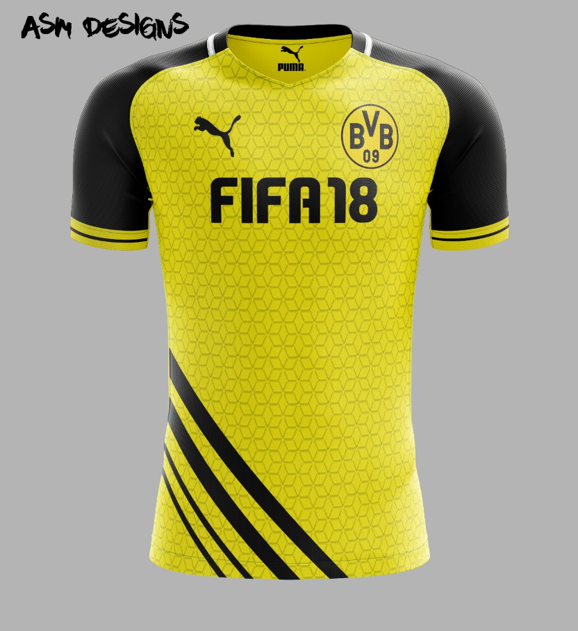 borussia dortmund kit 2018