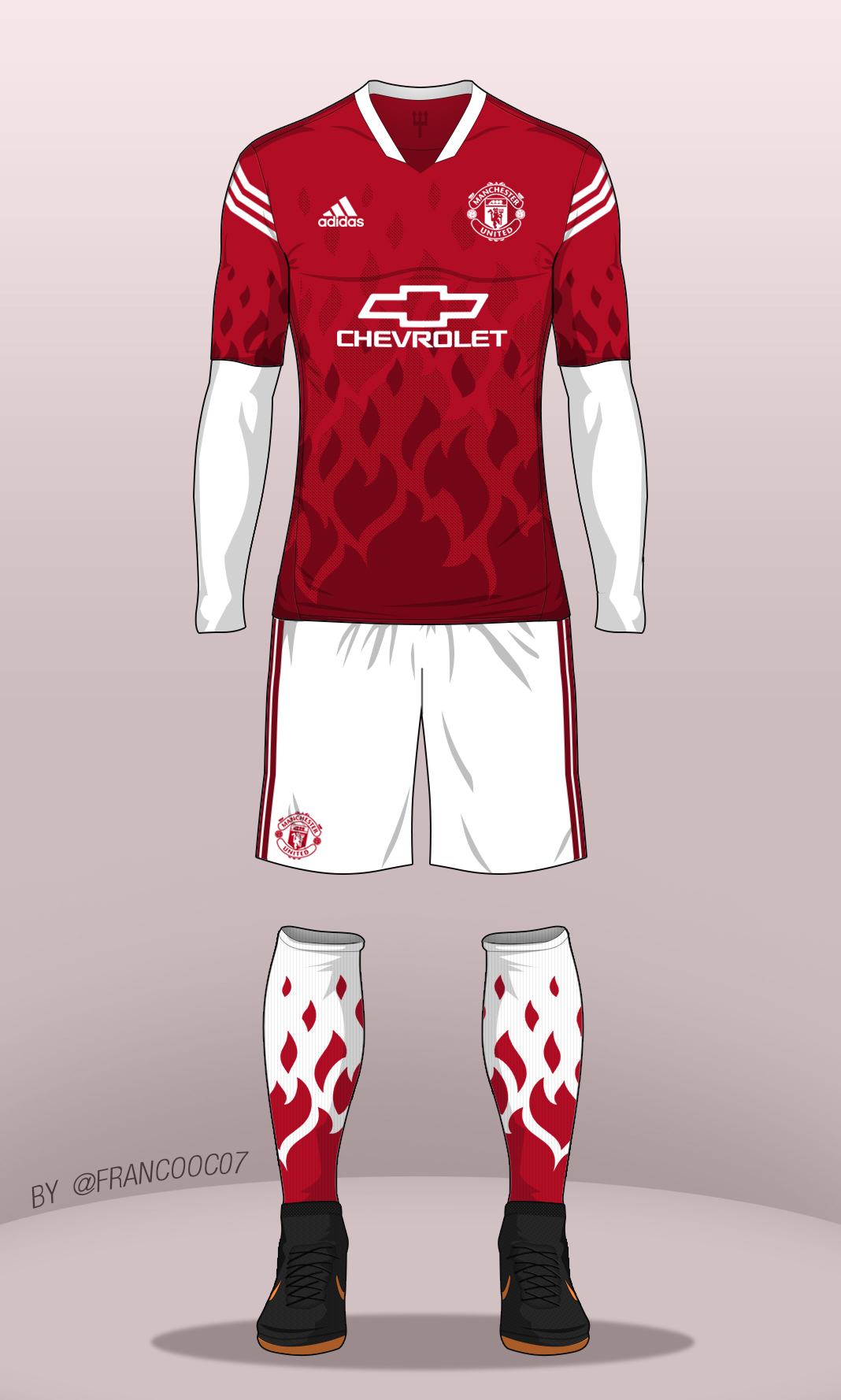 Manchester United Home 16 17 Concept