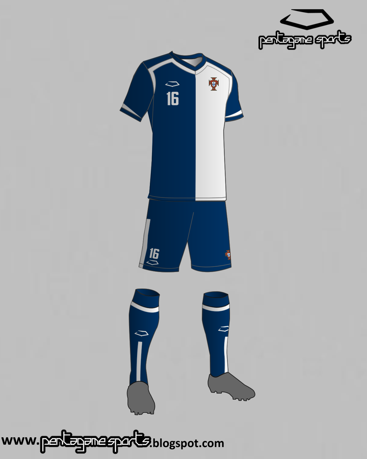 Portugal National Team Away Kit 2016