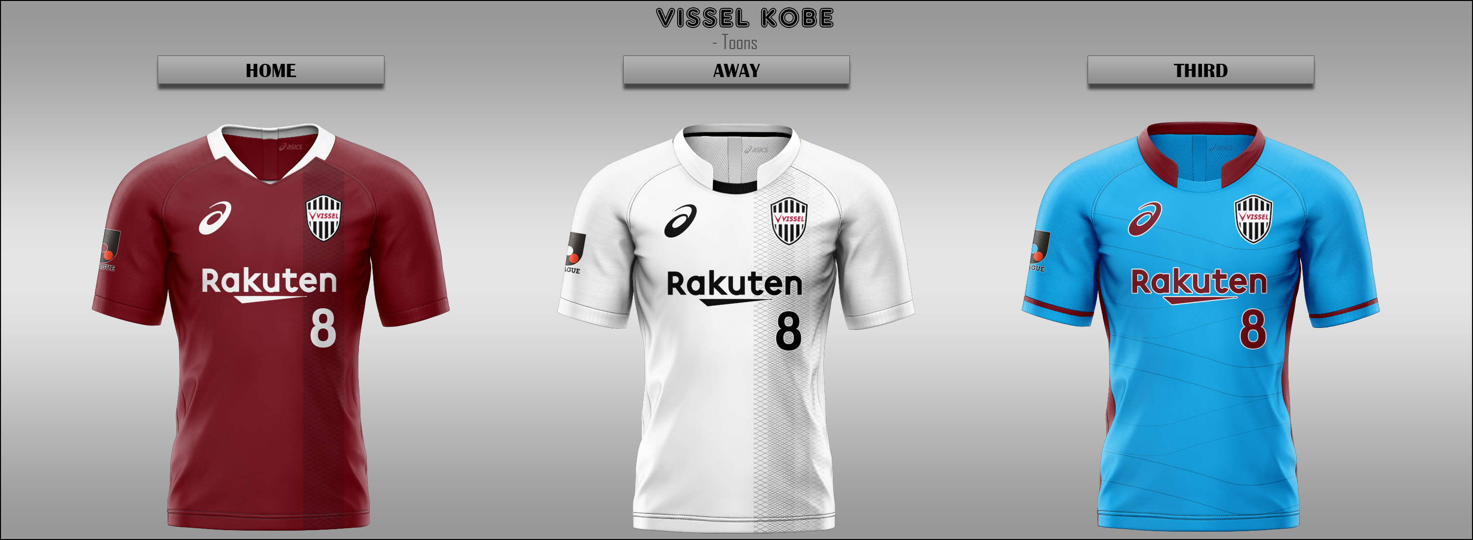 asics vissel kobe jersey