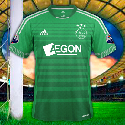 ajax jersey green