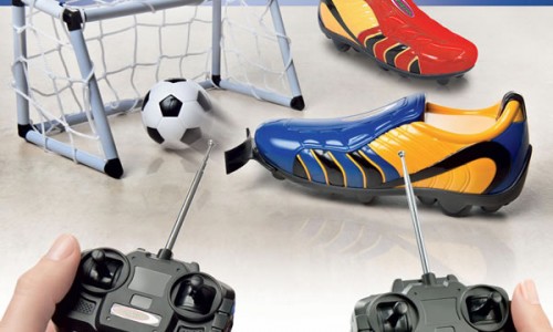 Remote-Controlled Football Boot