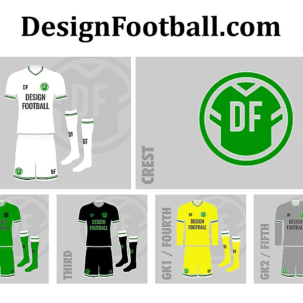 DF DesignFootball.com 2020 League of Blogacta Kits and Crest