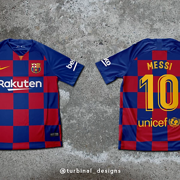FC Barcelona Home Kit 19/20 Concept
