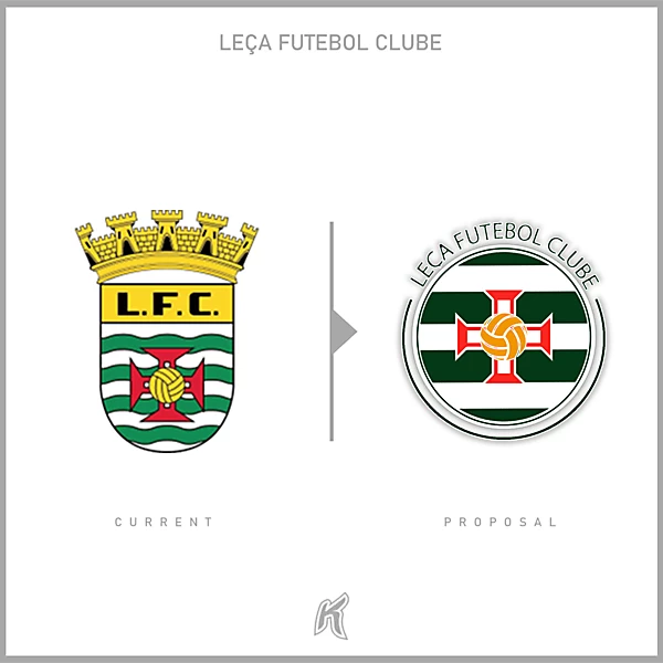 Leça FC Logo Redesign
