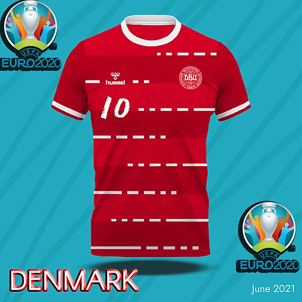 Denmark home shirt concept