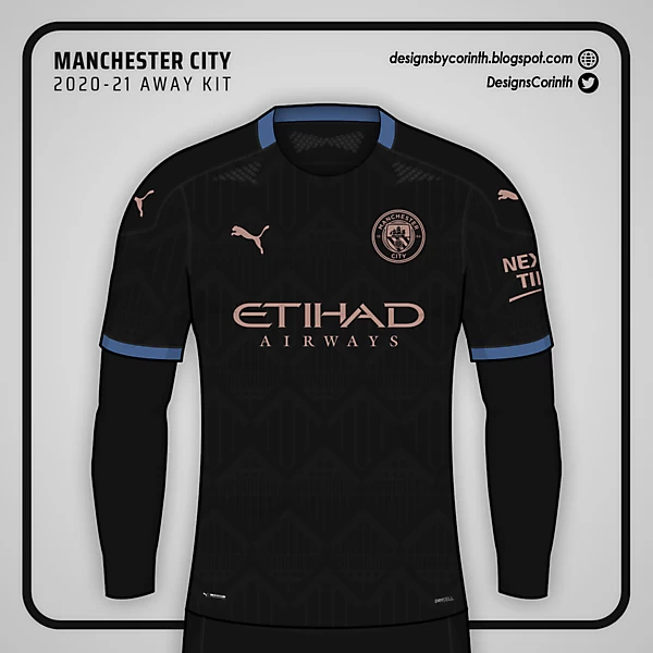 Manchester City | 2020-21 Away shirt prediction (according to leaks)