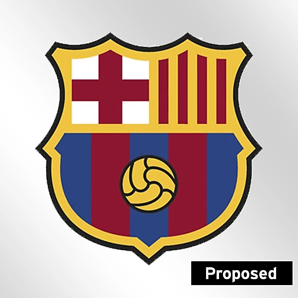 Barcelona crest redesign