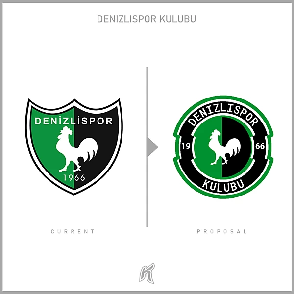 Denizlispor Kulubu Logo Redesign