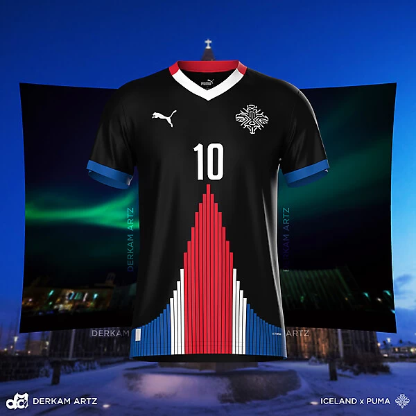 Iceland x Puma - Away Kit Concept 