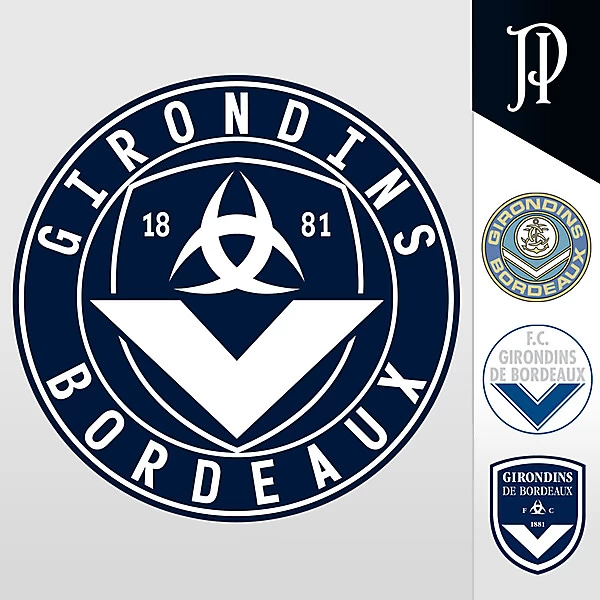 Girondins de Bordeaux - Logo Rebrand