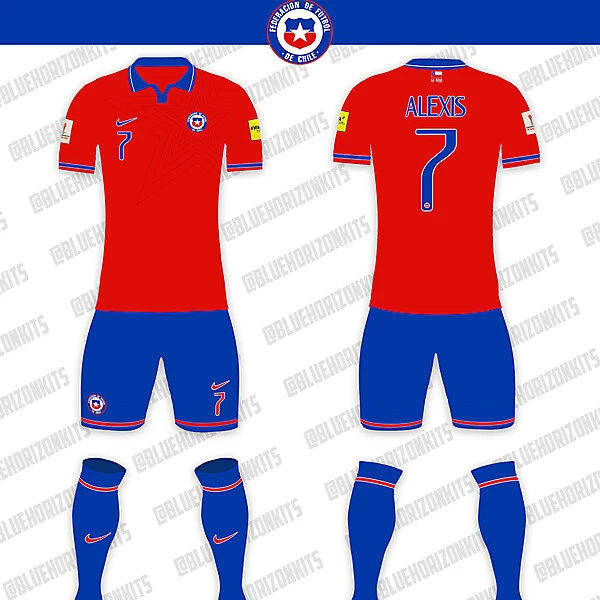 Chile National Team Home Kit