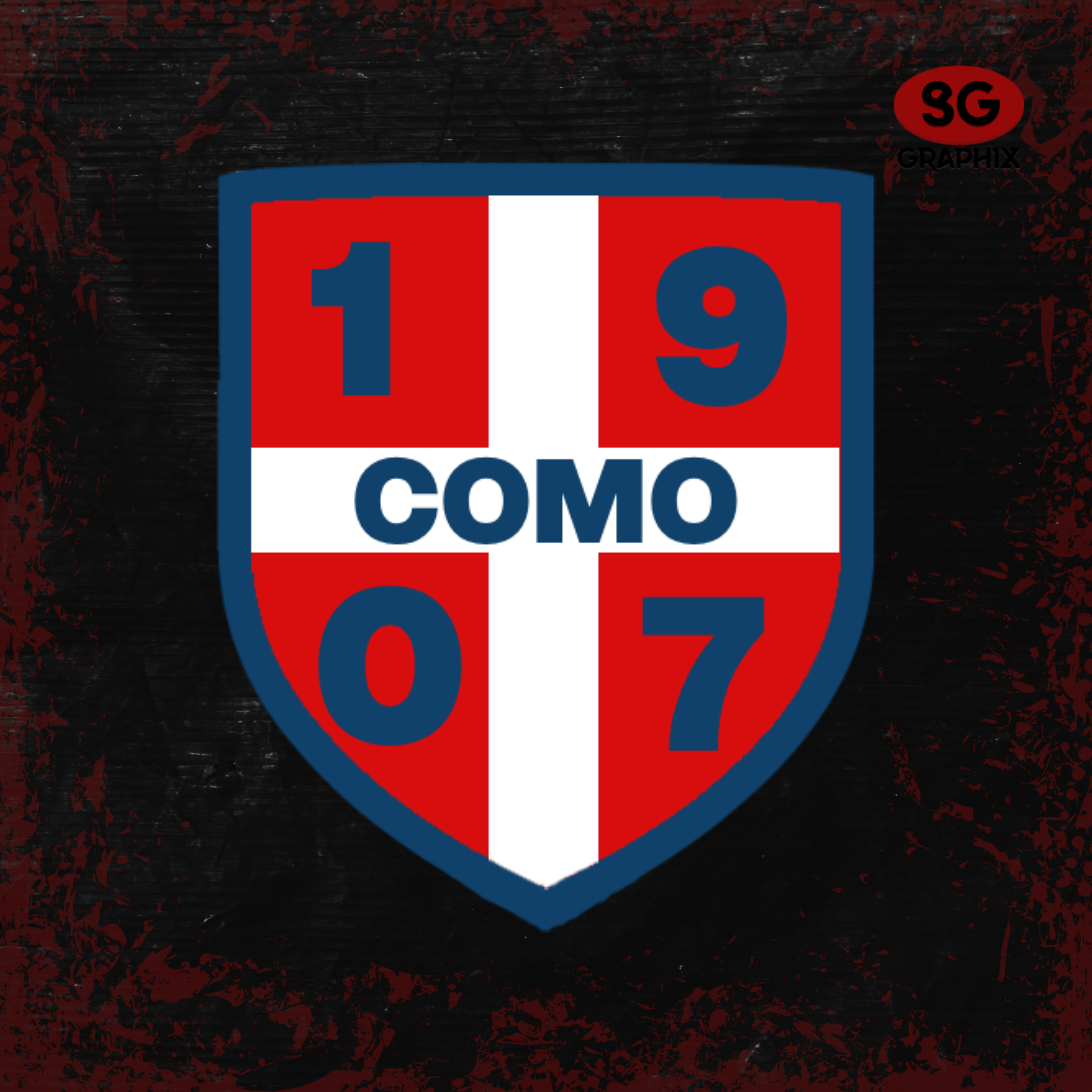 Como 1907 Crest Redesign | CRCW 462