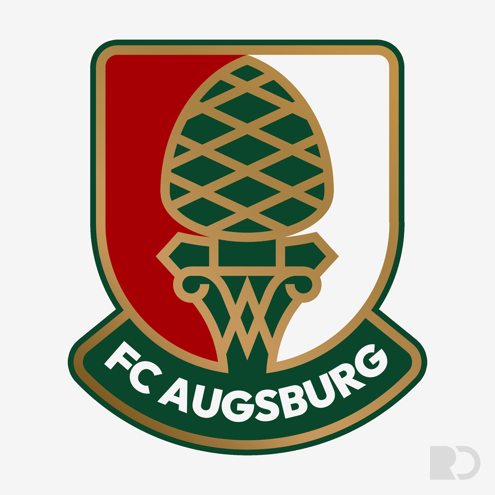 FC Augsburg - Crest Redesign