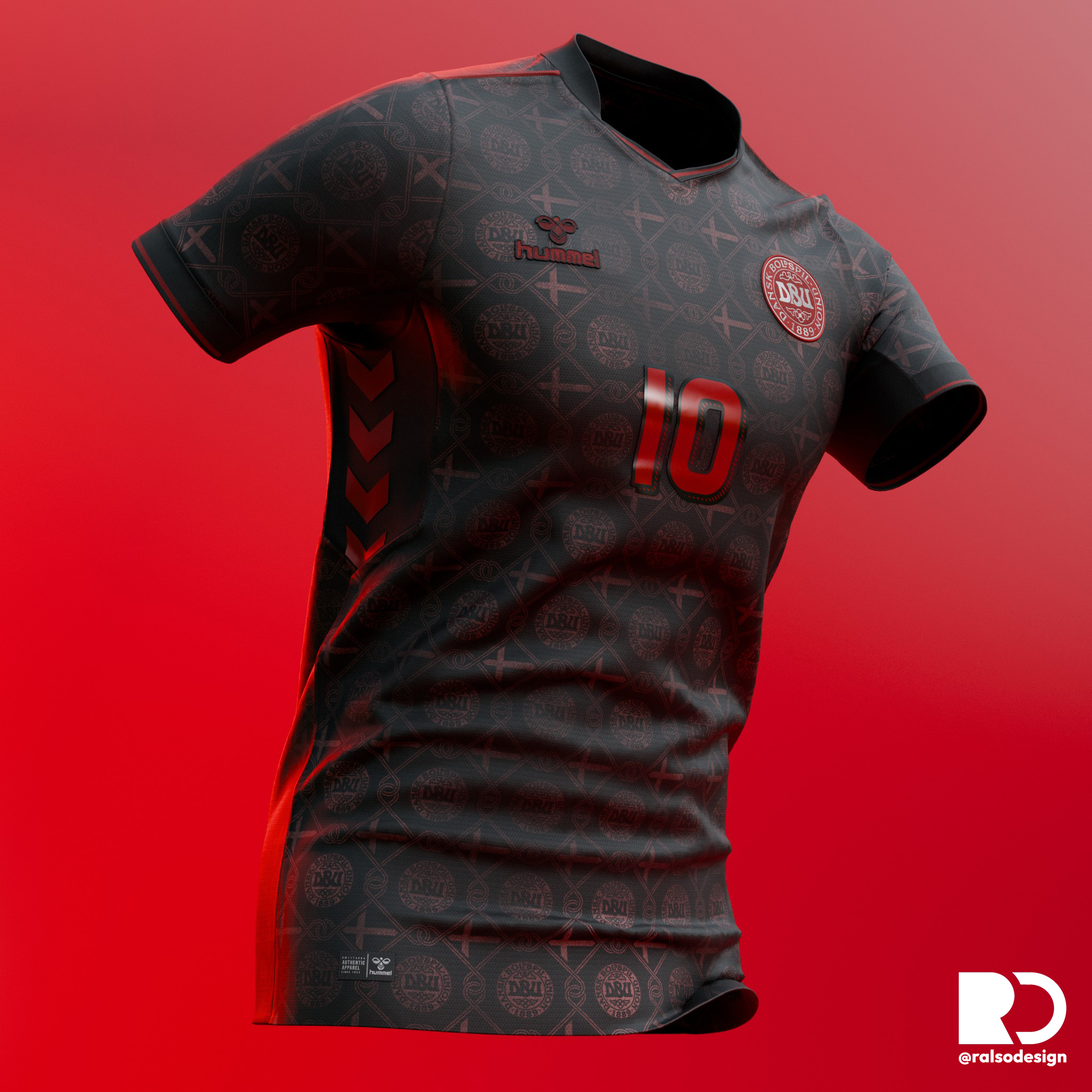 Denmark NT // Away Shirt Concept