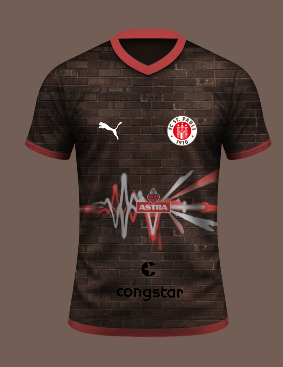FC St. Pauli - Brick & Graffiti Concept