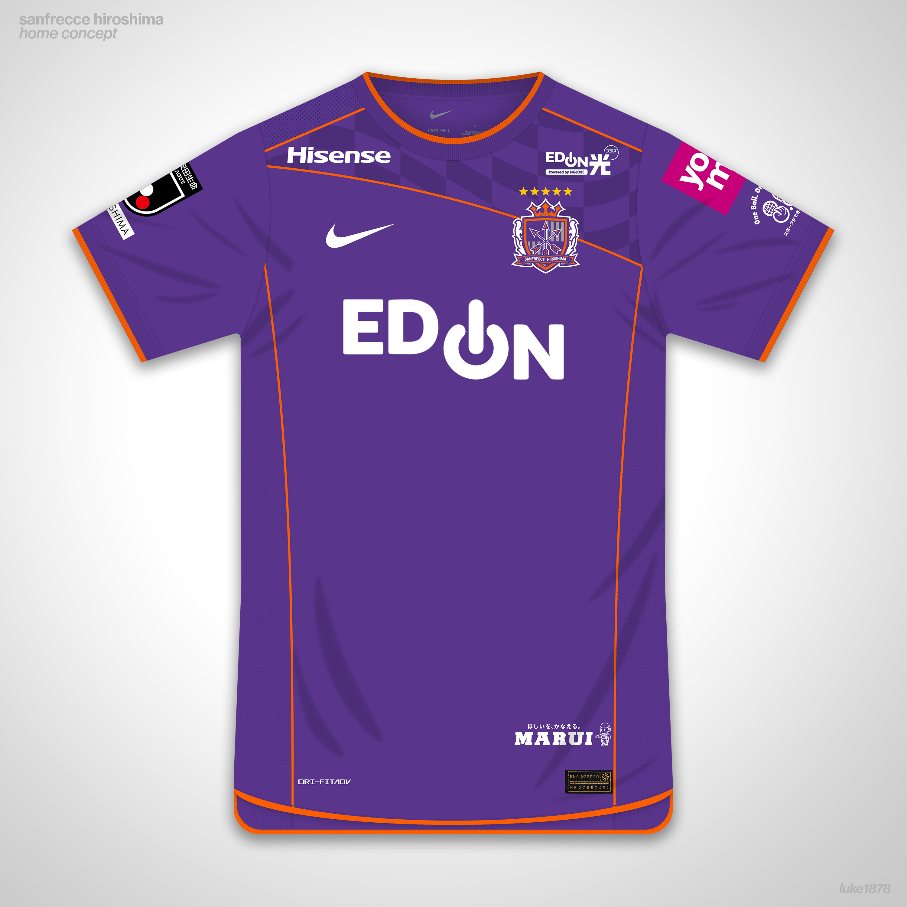 Sanfrecce Hiroshima Home concept