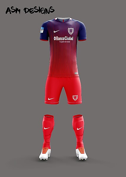 San Lorenzo Nike 2018 Home Kit