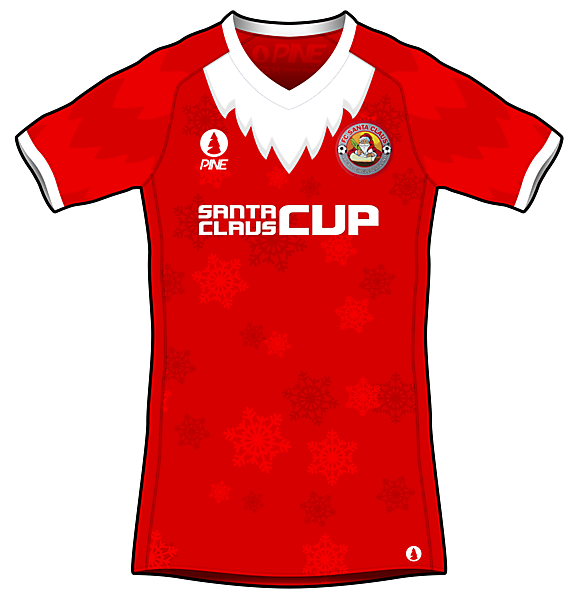 Santa Claus FC Home Kit Design by Pine - KOTW