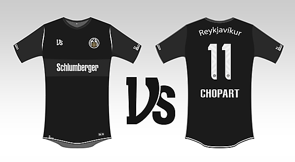 Away Kit for Knattspyrnufélag Reykjavíkur 