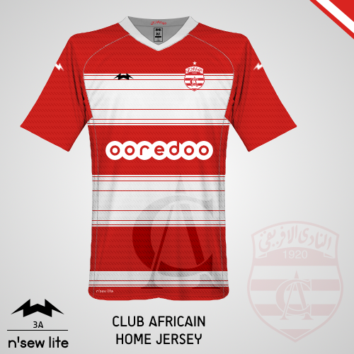 Club Africain Home Jersey - KOTW 54