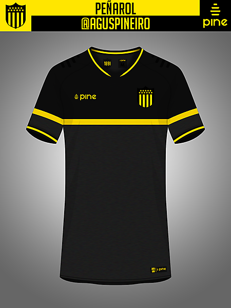 Peñarol Third Kit by Pine