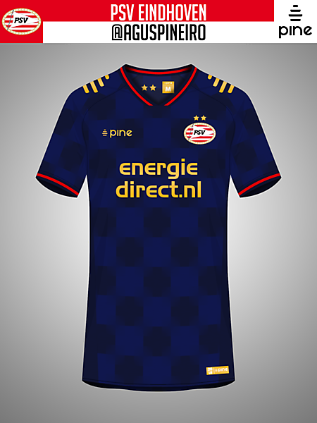 PSV Eindhoven Away Kit by Pine