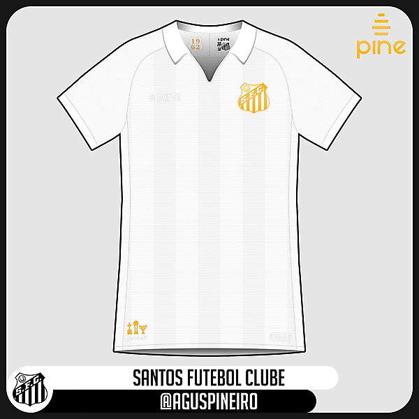 Santos FC | Home (1962 Edition) | Pine