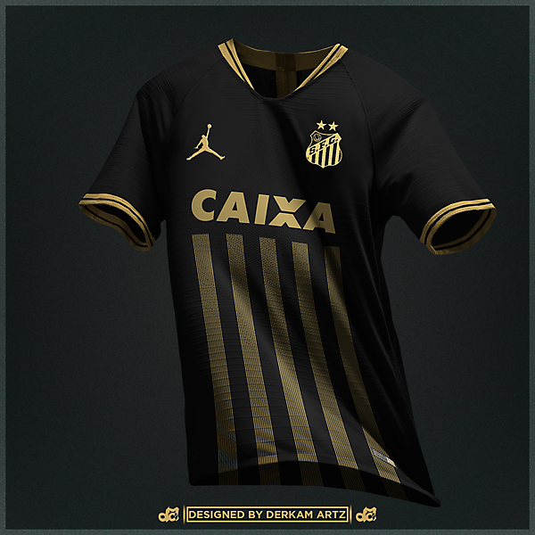 Santos FC x Jordan - Away Kit