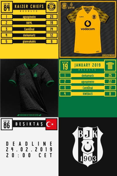 KOTW84 KOTM19 KOTW86