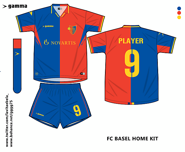 fc basel home kit