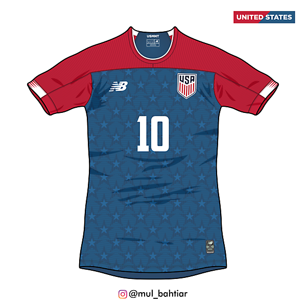 United States 2020 New Balance Away Jersey Concept