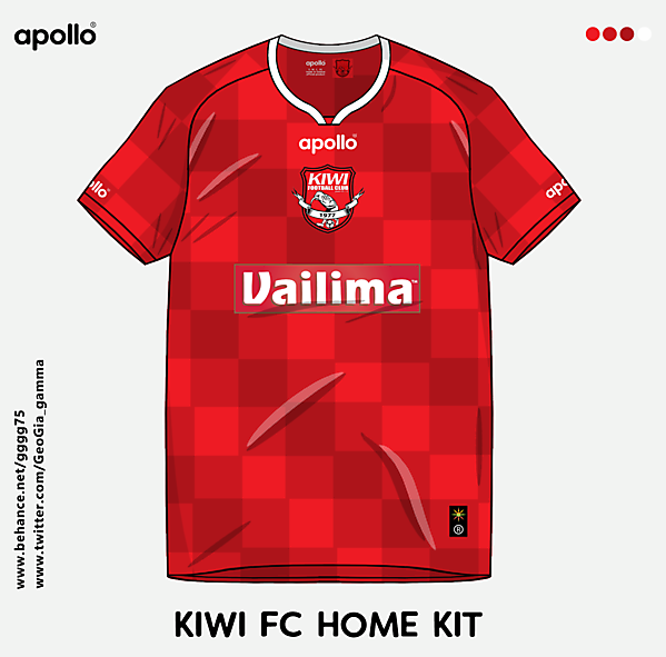 kiwi fc home jersey