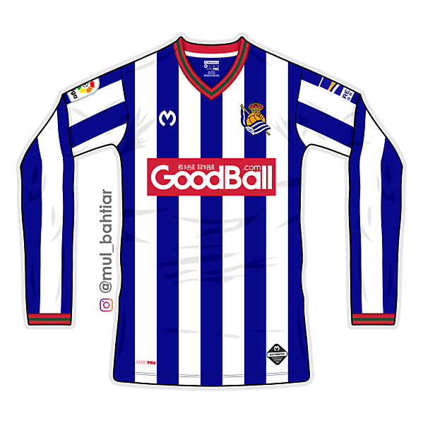 Real Sociedad 2020/2021 Mulbach Home Jersey Concept
