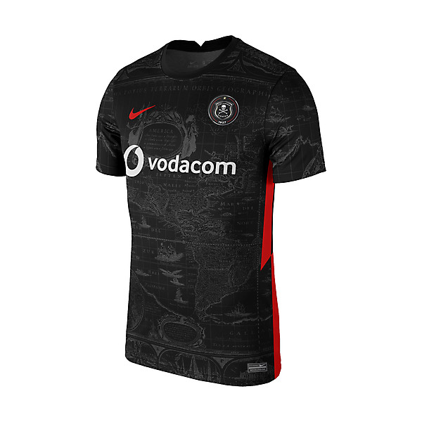 Nike Orlando Pirates "Treasure Map" Jersey Concept