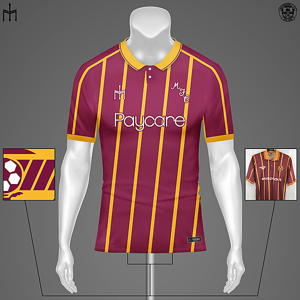 Motherwell Football Club X TRIDENTE | Away kit | KOTW