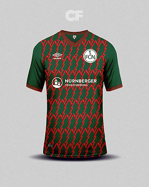 1. FC Nürnberg Umbro Christmas Special Edition Shirt