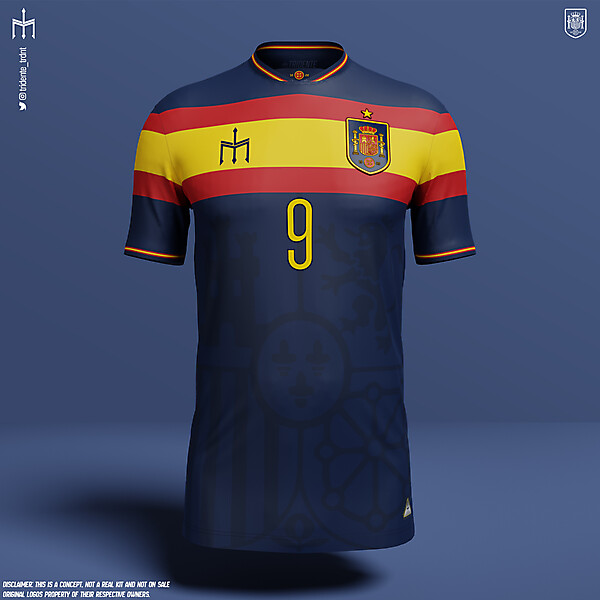 Selección de fútbol de España X TRIDENTE | Away kit | KOTW
