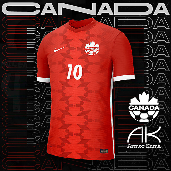Canada National Team Nike Home Kit